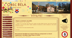 Desktop Screenshot of belasm.cz